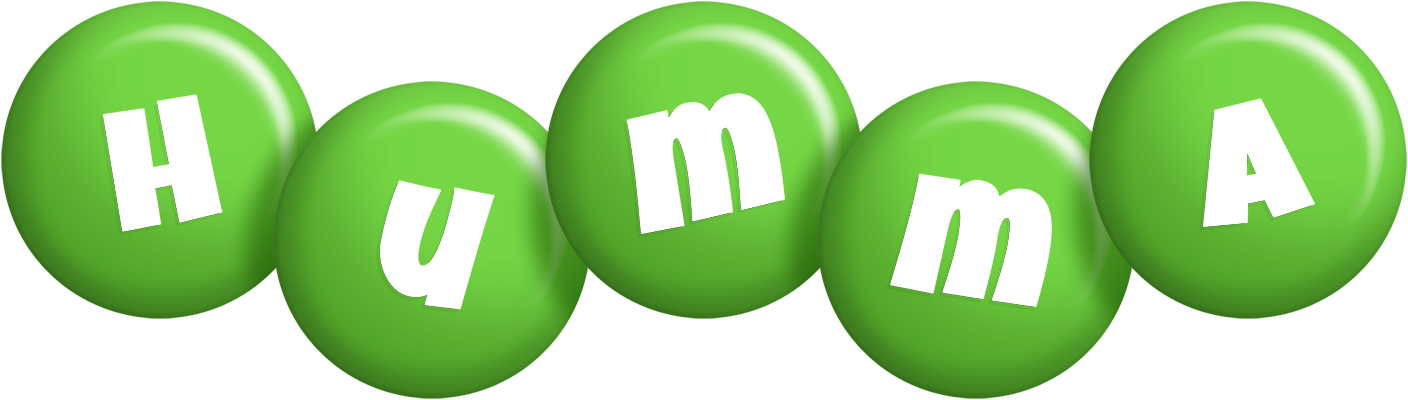 Humma candy-green logo