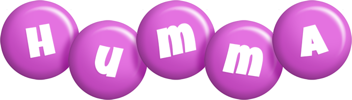 Humma candy-purple logo