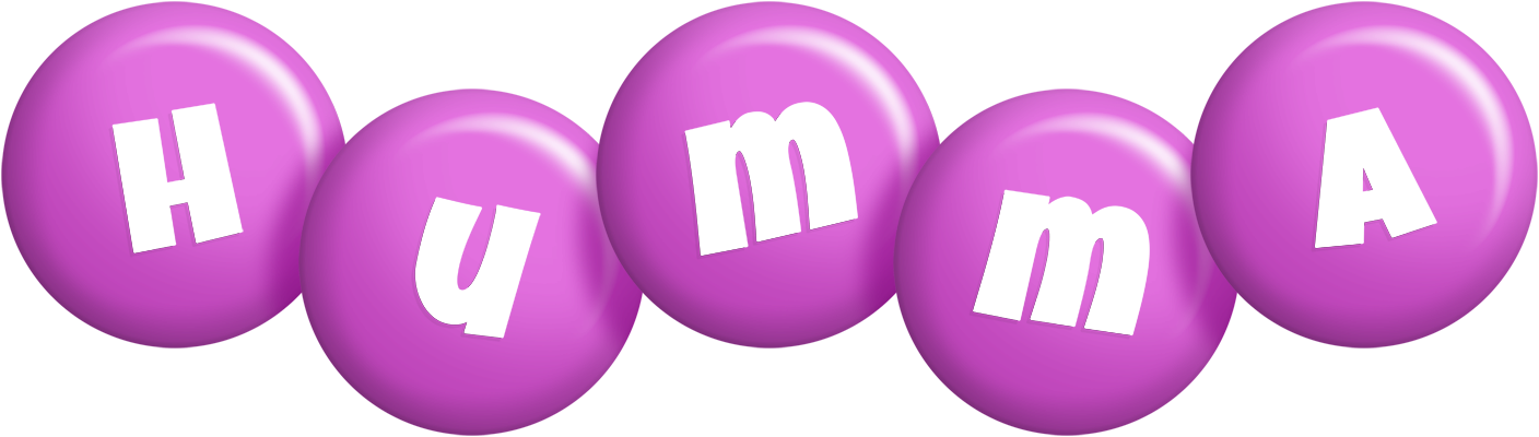Humma candy-purple logo