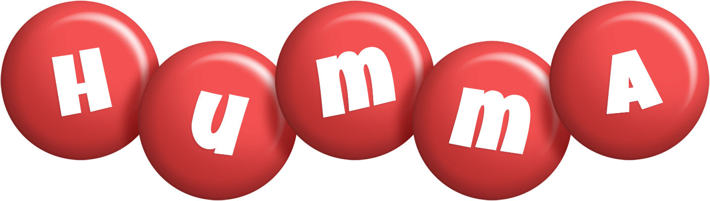 Humma candy-red logo