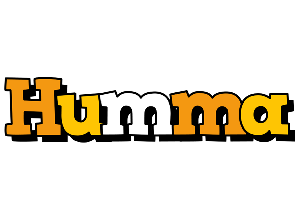 Humma cartoon logo