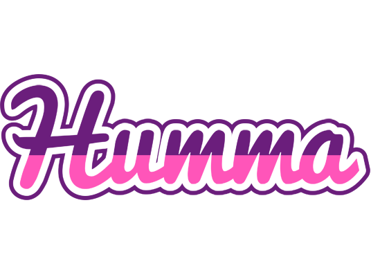 Humma cheerful logo