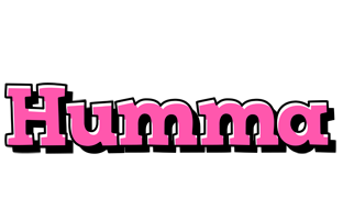 Humma girlish logo