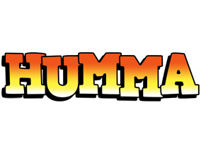 Humma sunset logo