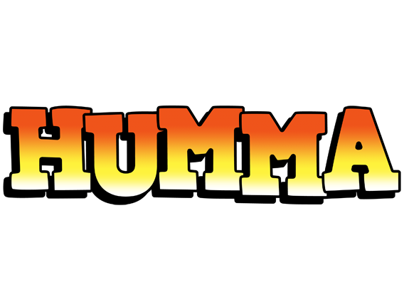 Humma sunset logo