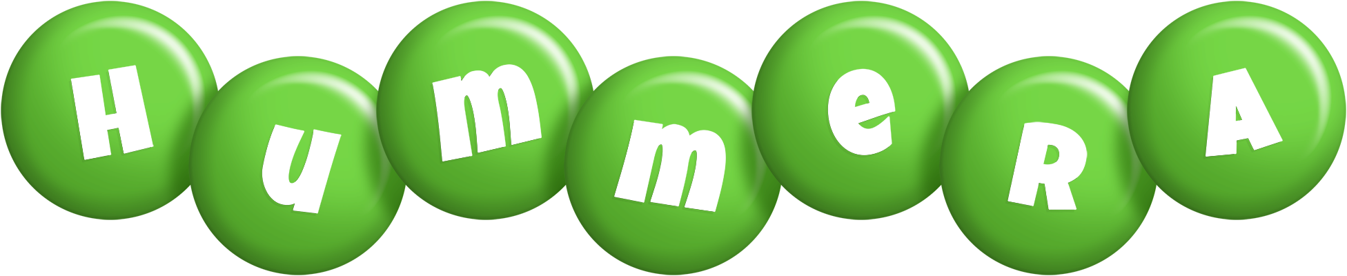 Hummera candy-green logo