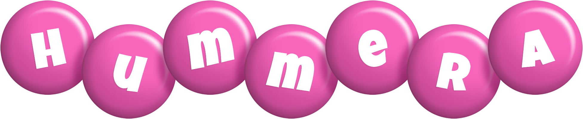 Hummera candy-pink logo