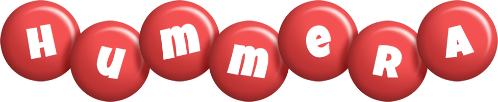 Hummera candy-red logo