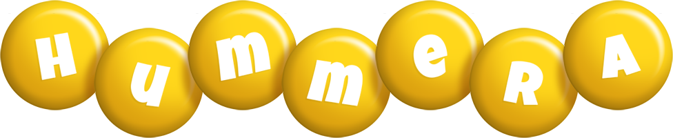 Hummera candy-yellow logo
