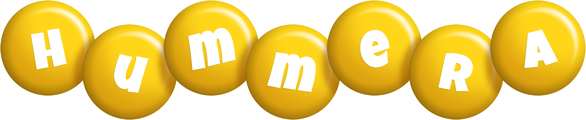 Hummera candy-yellow logo