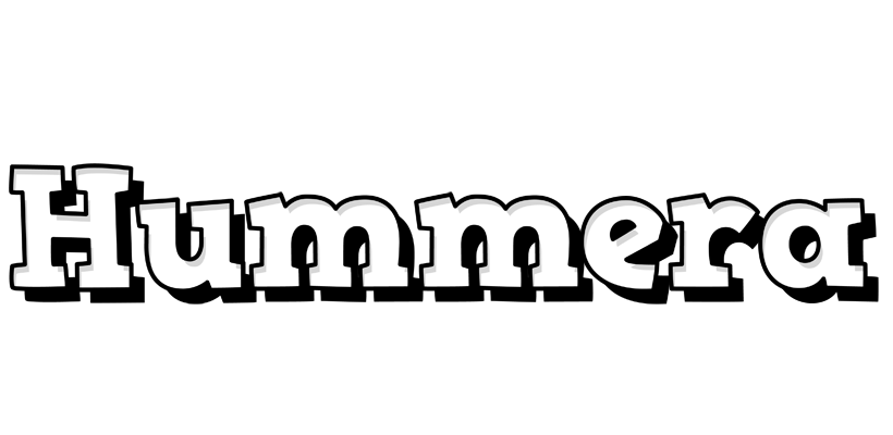 Hummera snowing logo