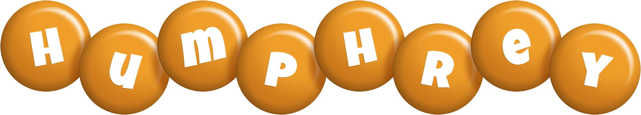 Humphrey candy-orange logo