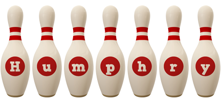 Humphry bowling-pin logo