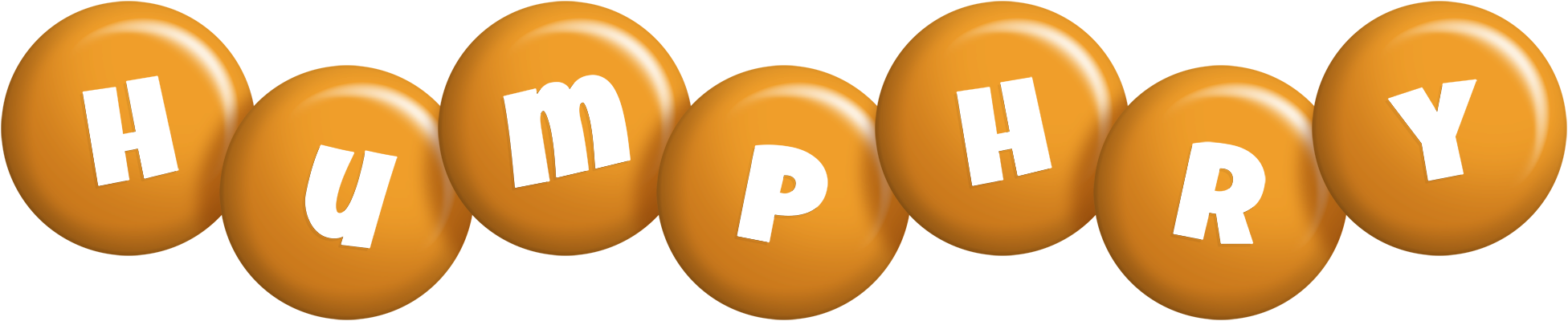 Humphry candy-orange logo