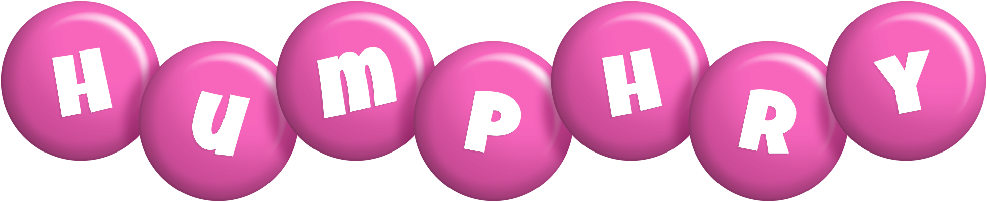 Humphry candy-pink logo