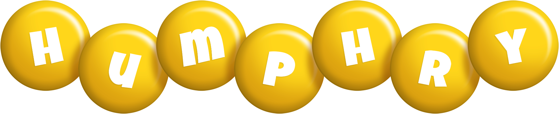 Humphry candy-yellow logo