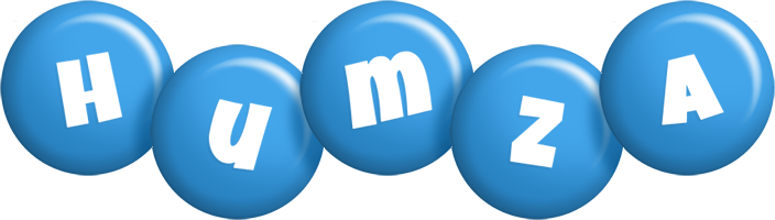 Humza candy-blue logo