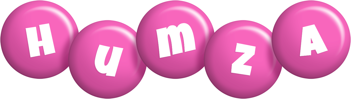 Humza candy-pink logo