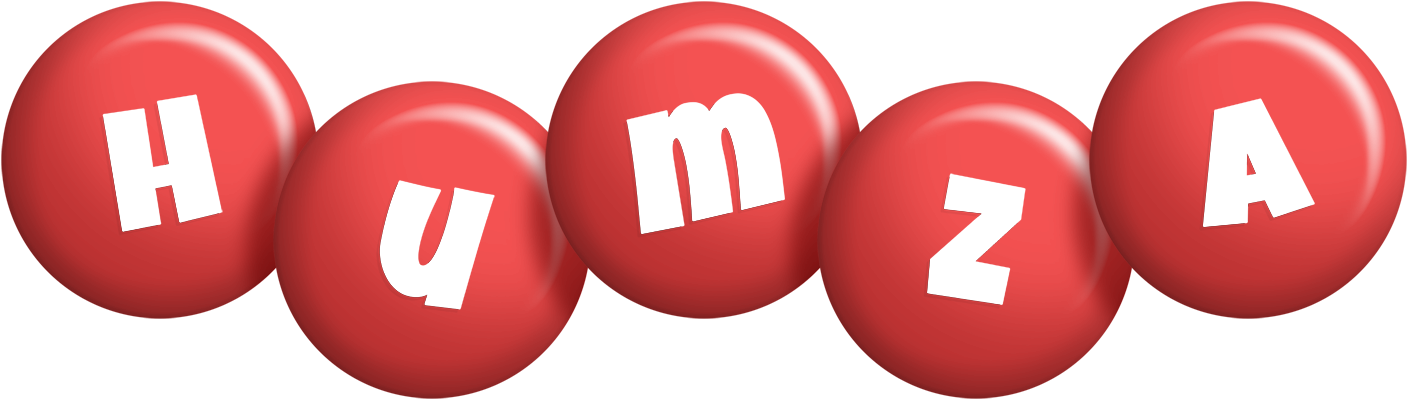 Humza candy-red logo