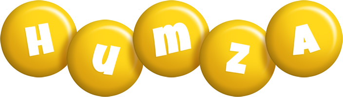 Humza candy-yellow logo