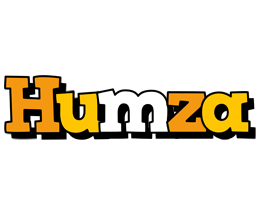 Humza cartoon logo