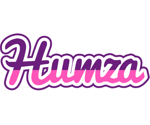 Humza cheerful logo