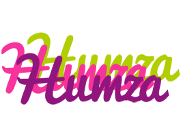 Humza flowers logo