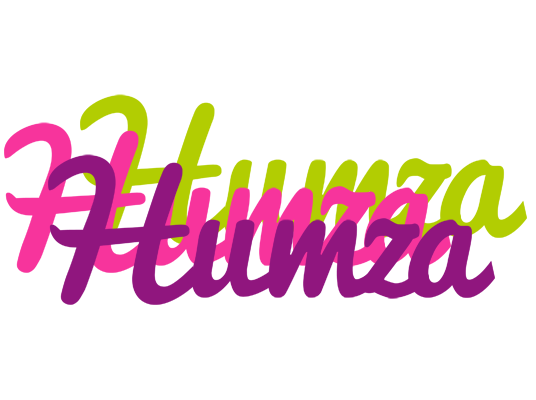Humza flowers logo