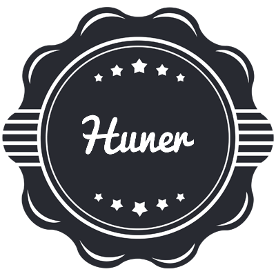 Huner badge logo