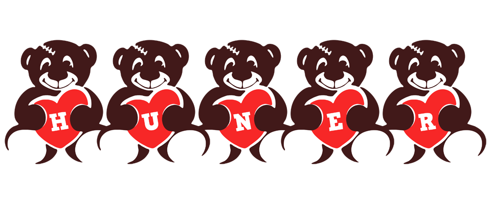 Huner bear logo