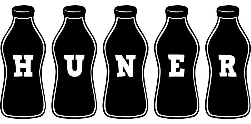 Huner bottle logo