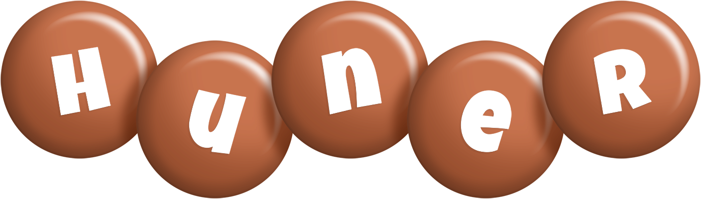 Huner candy-brown logo
