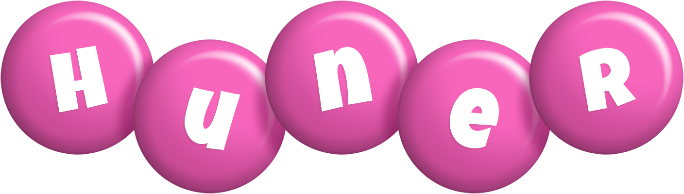 Huner candy-pink logo