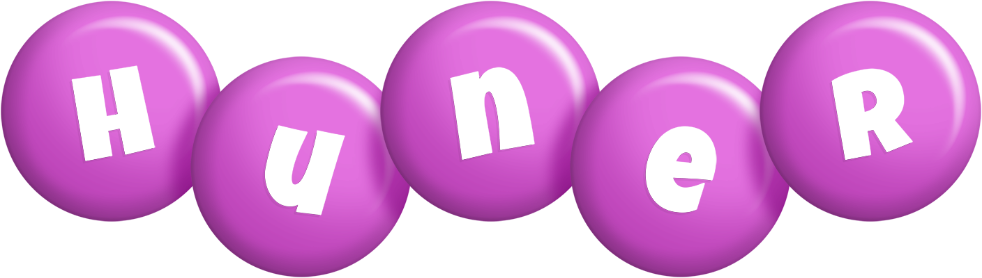 Huner candy-purple logo