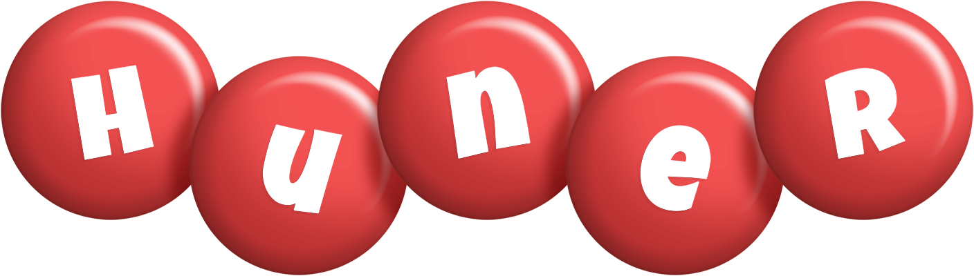 Huner candy-red logo