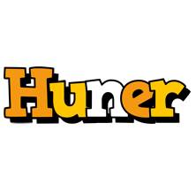 Huner cartoon logo