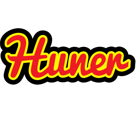 Huner fireman logo