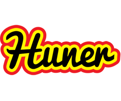 Huner flaming logo