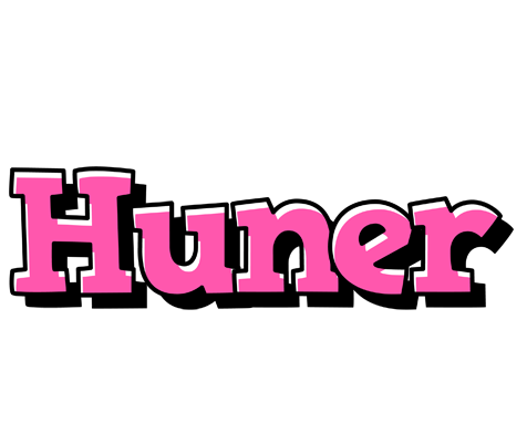 Huner girlish logo