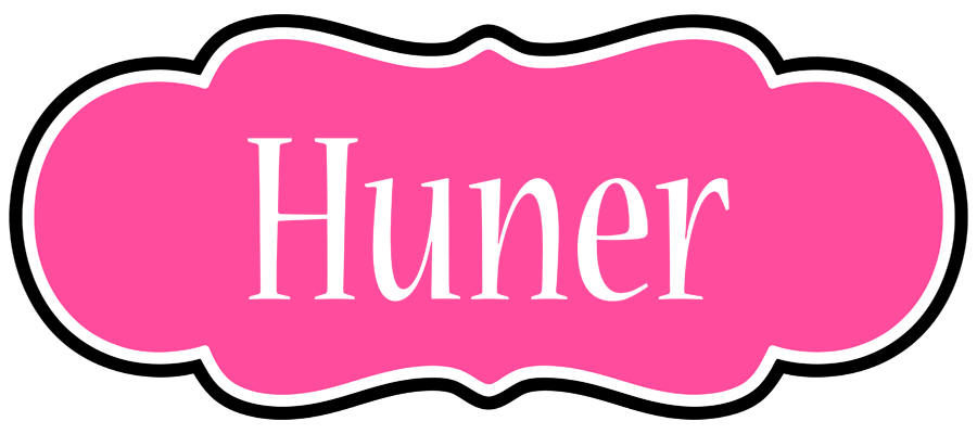 Huner invitation logo