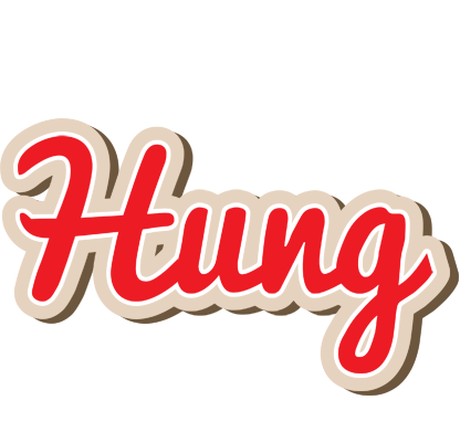 Hung chocolate logo