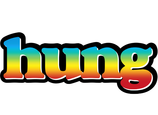 Hung color logo