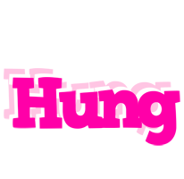 Hung dancing logo