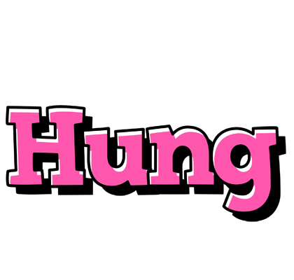 Hung girlish logo