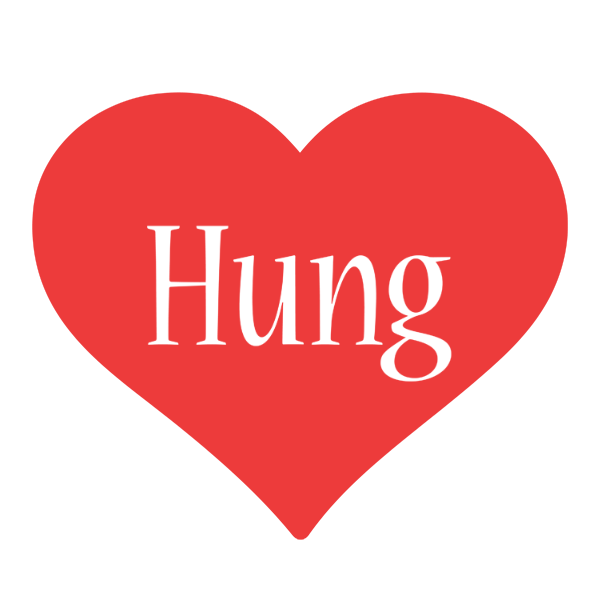 Hung love logo