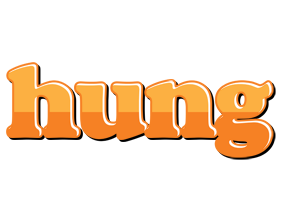 Hung orange logo