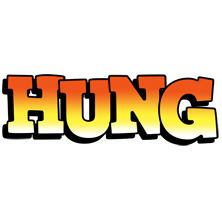 Hung sunset logo