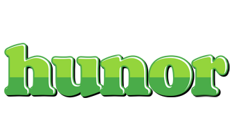 Hunor apple logo