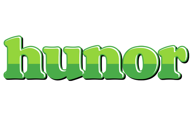 Hunor apple logo