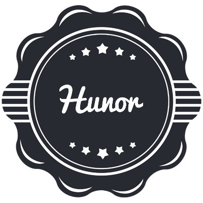 Hunor badge logo